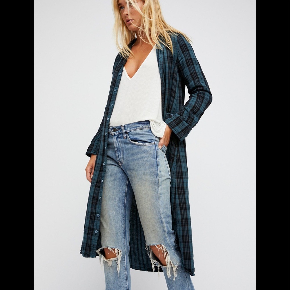 DISO FREE PEOPLE CP SHADES DOUBLECLOTH MAXI